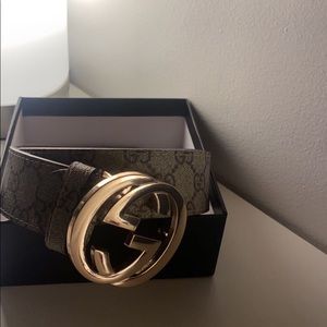 GUCCI BELT. FITS SIZE 32-34